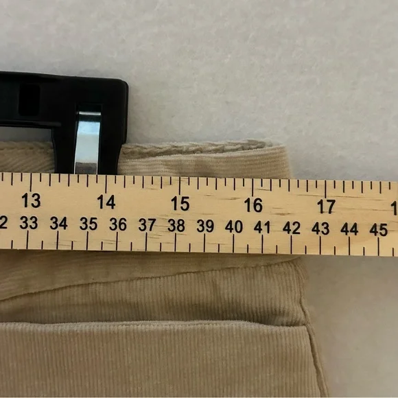 Dockers Women’s Corduroy Pants Tan Stretch Size 12 - Picture 4 of 8